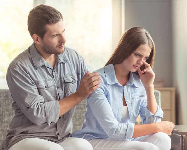 couple crise dispute triste problèmes infertilité préoccupés mamange