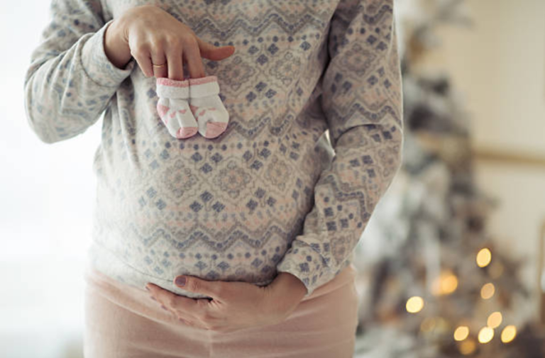 grossesse enceinte Noël fêtes