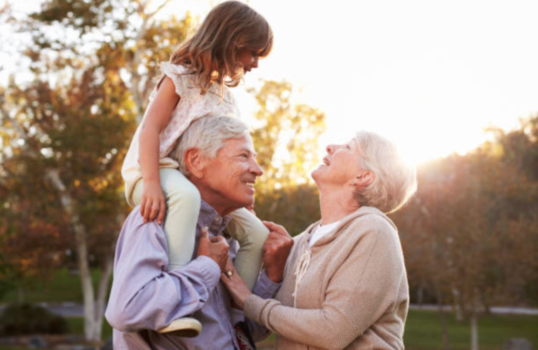 grands-parents petits-enfants famille