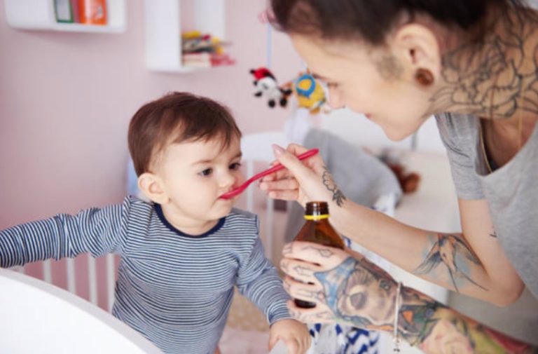 enfant bébé sirop médicament