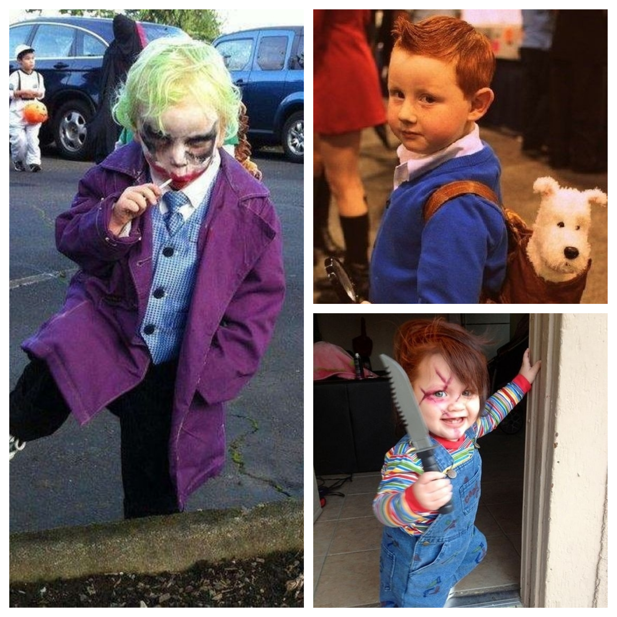 Collage costumes enfant