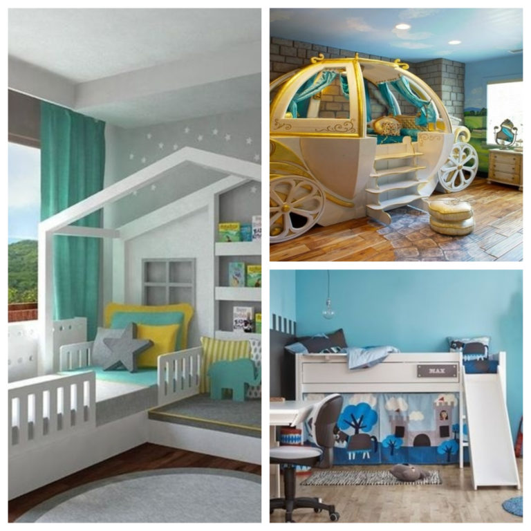 Collage lits enfant