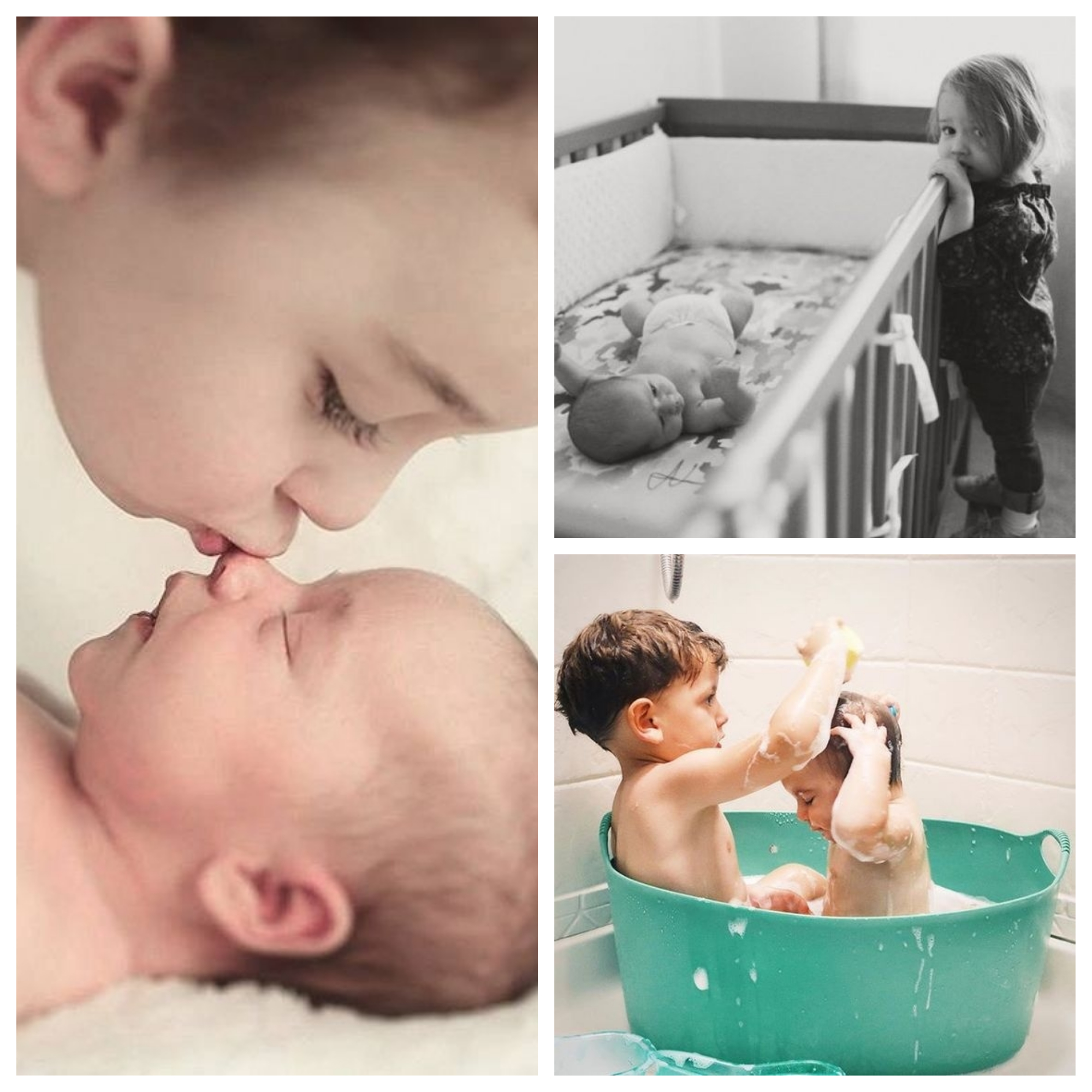 Collage photos fratries