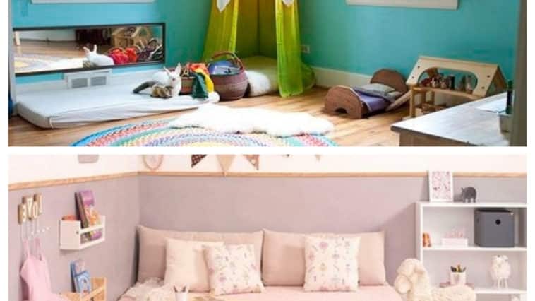 Collage chambres Montessori