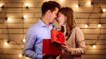 homme femme couple cadeaux amour