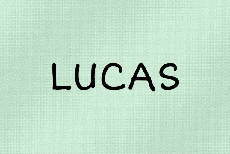 prénom Lucas