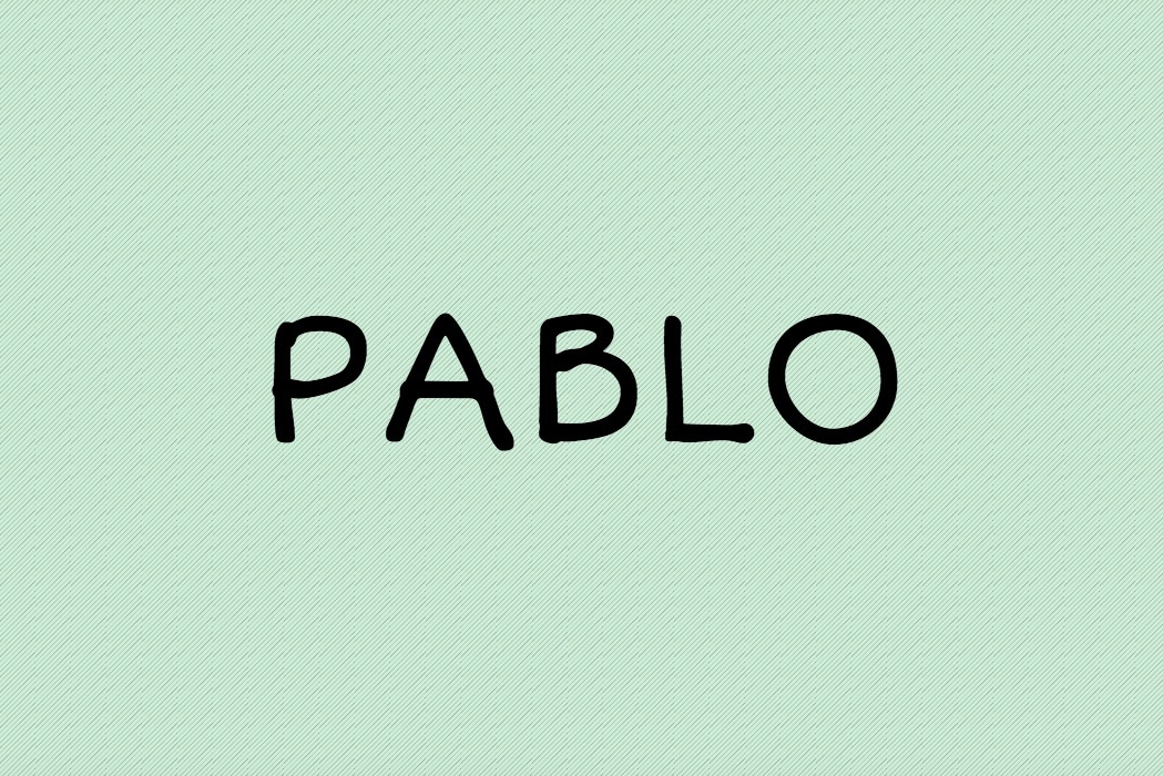 prénom Pablo