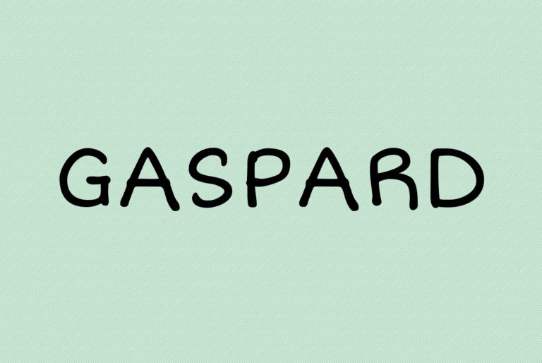 prénom Gaspard