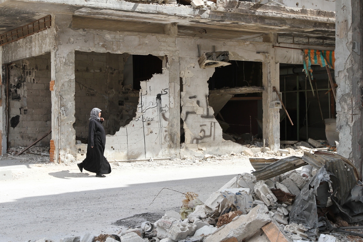 guerre conflit bombardements syrie