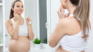 grossesse cosmétiques enceinte crème soins hydratation