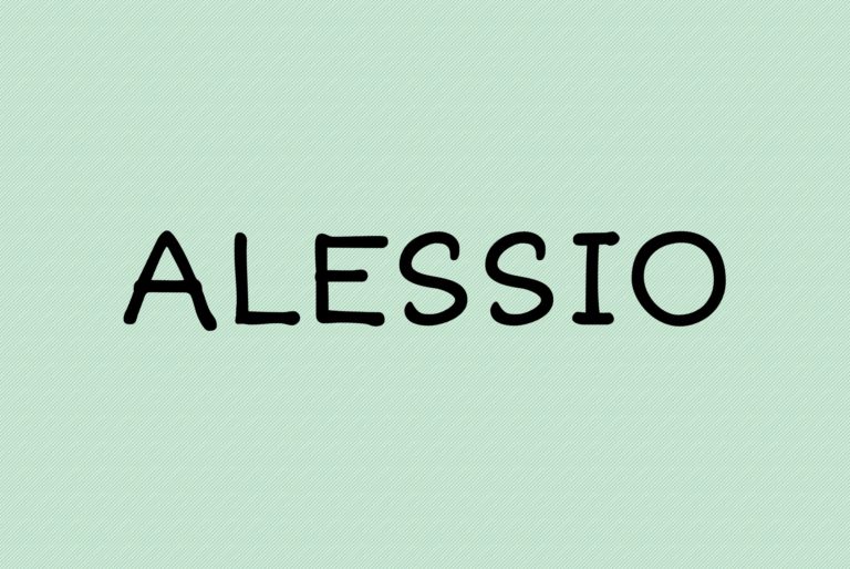 prénom alessio