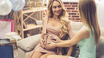 grossesse meilleure amie enceinte GPA fête baby shower
