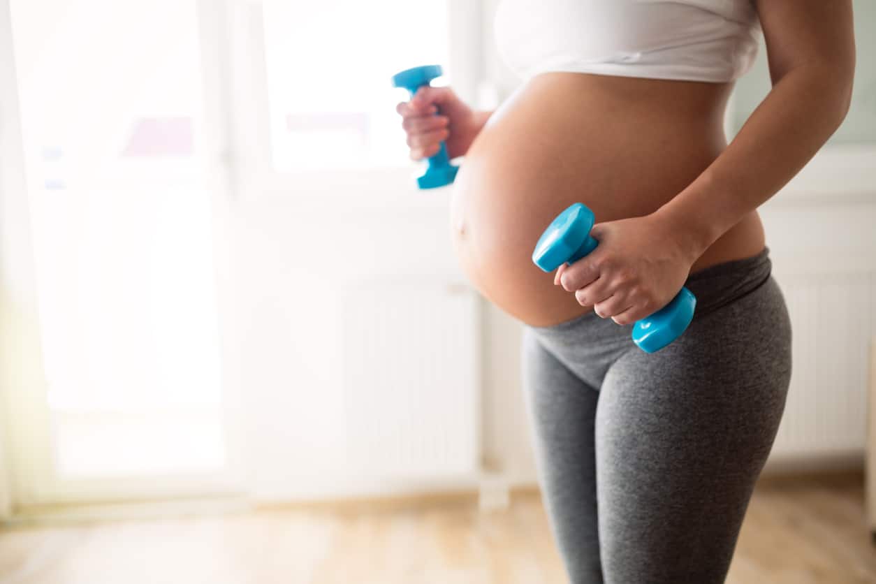 grossesse enceinte sport femme activité physique entraînement