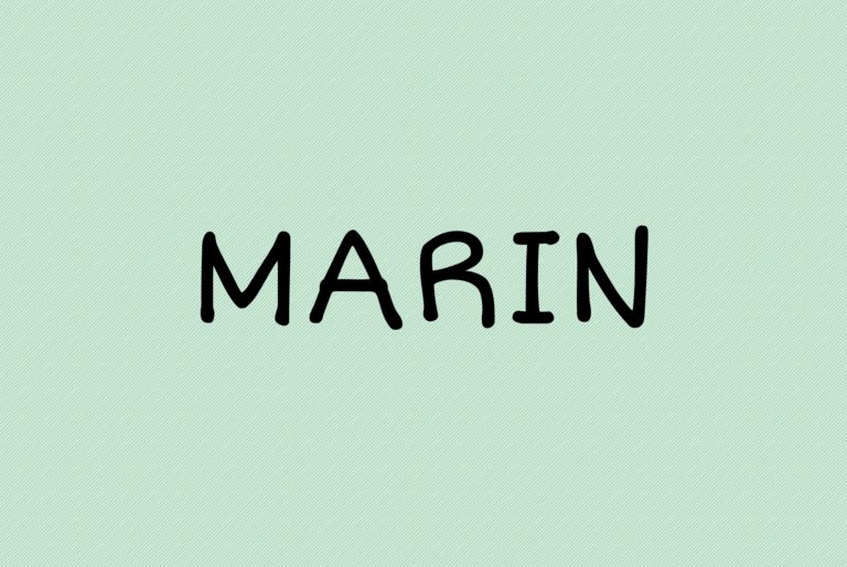prénom Marin