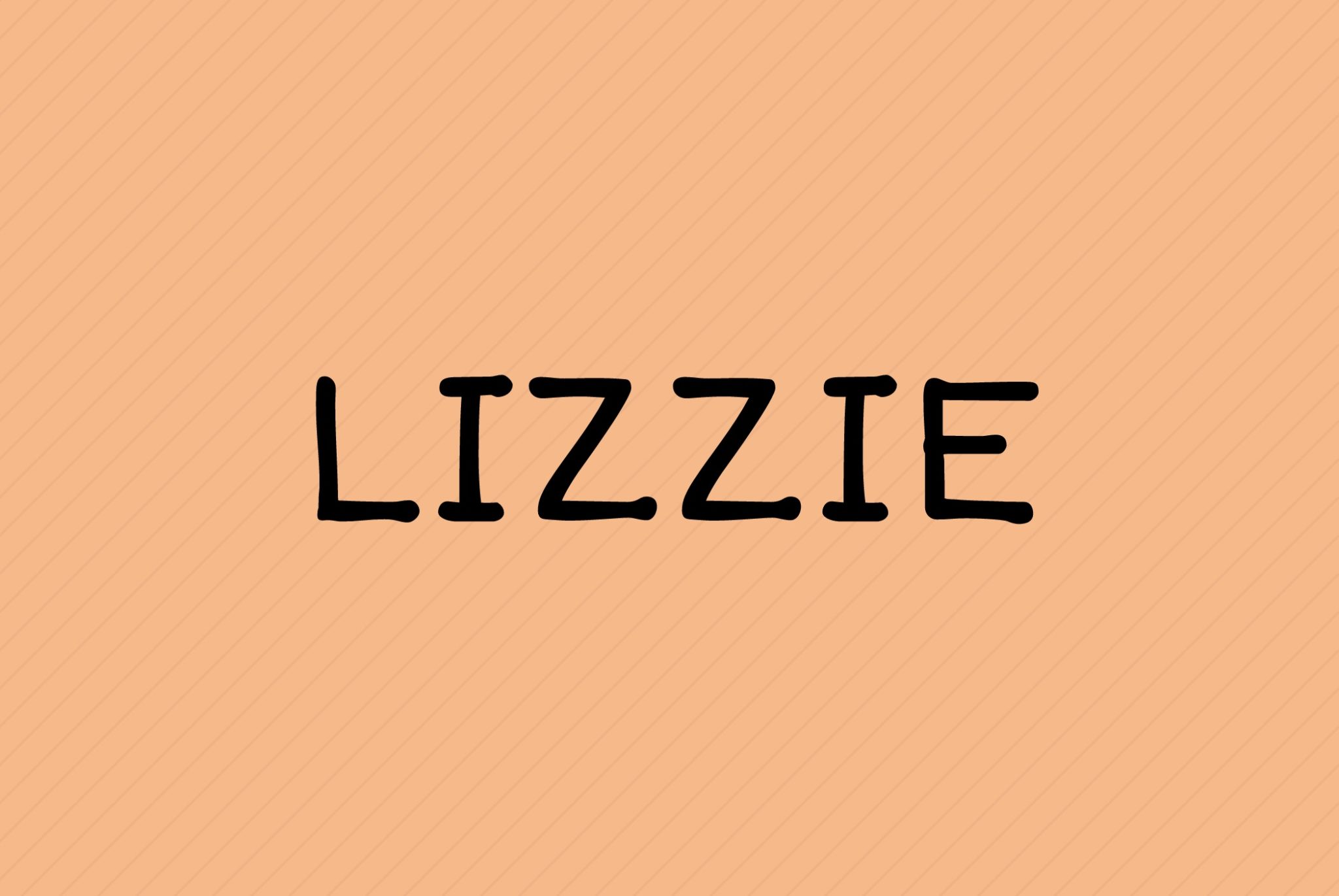 prénom Lizzie