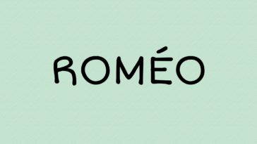 prénom Roméo