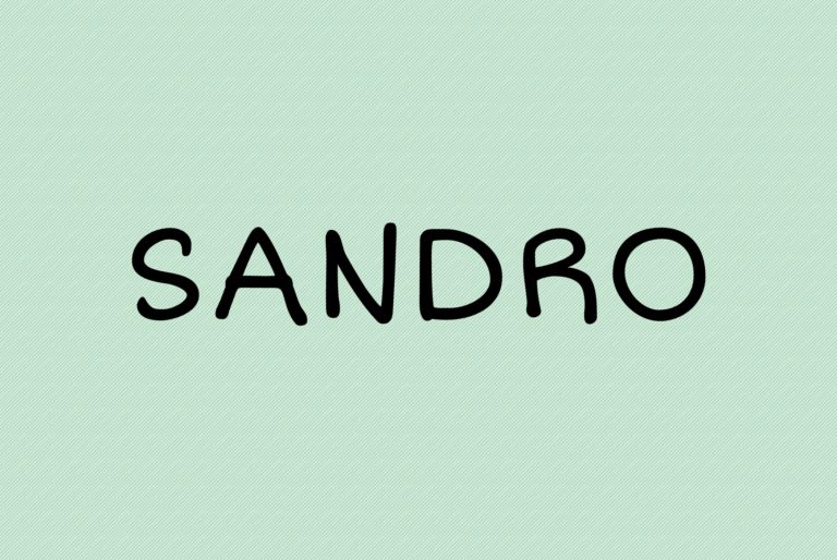 prénom Sandro