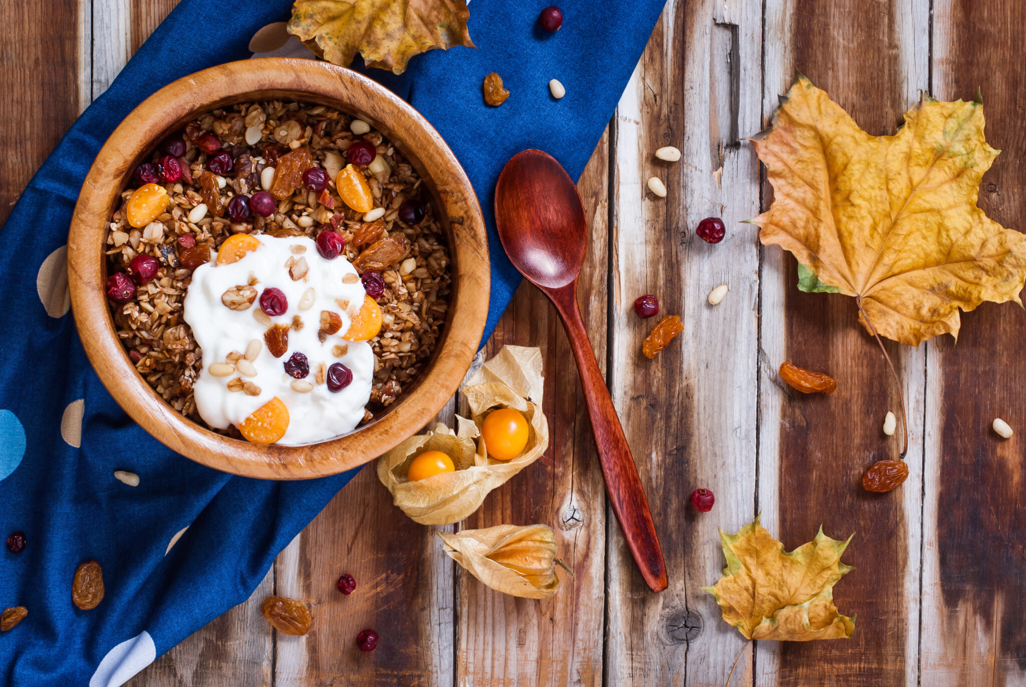 Les étapes pour un granola d'automne à tomber