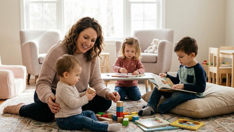 Assistante maternelle pour 3 enfants : coût réel et aides disponibles