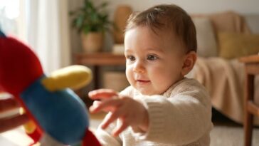 Développement du bébé de 0 à 6 mois : toutes les étapes clés