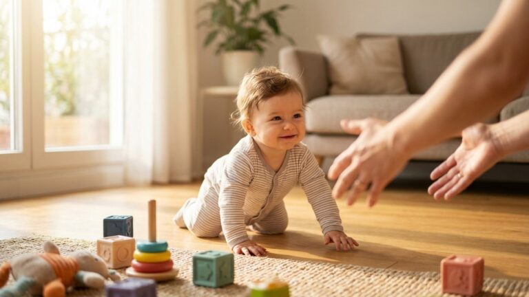 Développement du bébé de 7 à 12 mois : vers l'autonomie