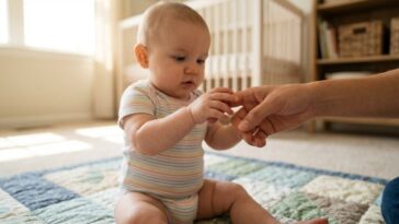 Développement moteur du bébé : toutes les étapes de 0 à 18 mois