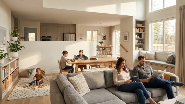 Quelle taille de maison pour 3 enfants ? Les surfaces recommandées
