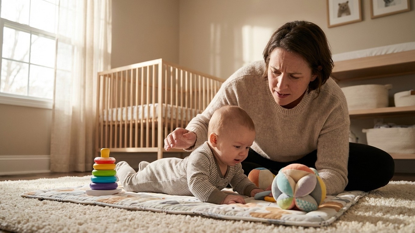 Bébé en retard dans son développement : que faire ?
