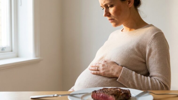 Enceinte de 5 mois, j'ai mangé une entrecôte saignante au barbecue de famille : la sage-femme m'a demandé de lui relire ma...