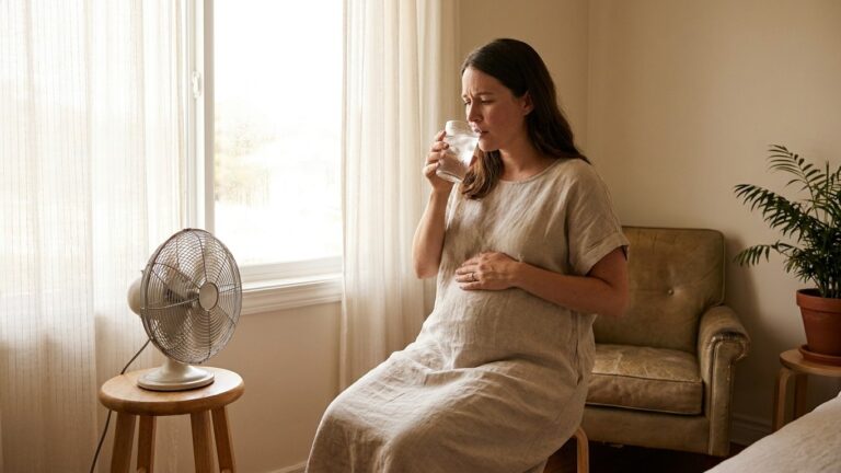 Enceinte de 6 mois, je buvais à peine pendant la canicule : quand les contractions ont commencé, la sage-femme m'a d'abord...