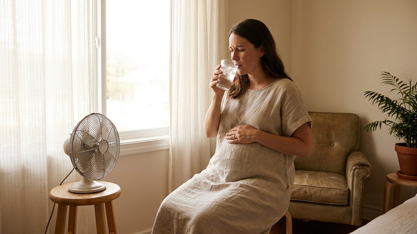 Enceinte de 6 mois, je buvais à peine pendant la canicule : quand les contractions ont commencé, la sage-femme m'a d'abord...