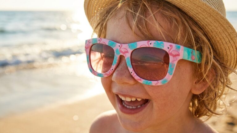 J'avais acheté des lunettes de soleil gadget à ma fille pour la plage : l'ophtalmologue m'a expliqué ce que faisaient les ...