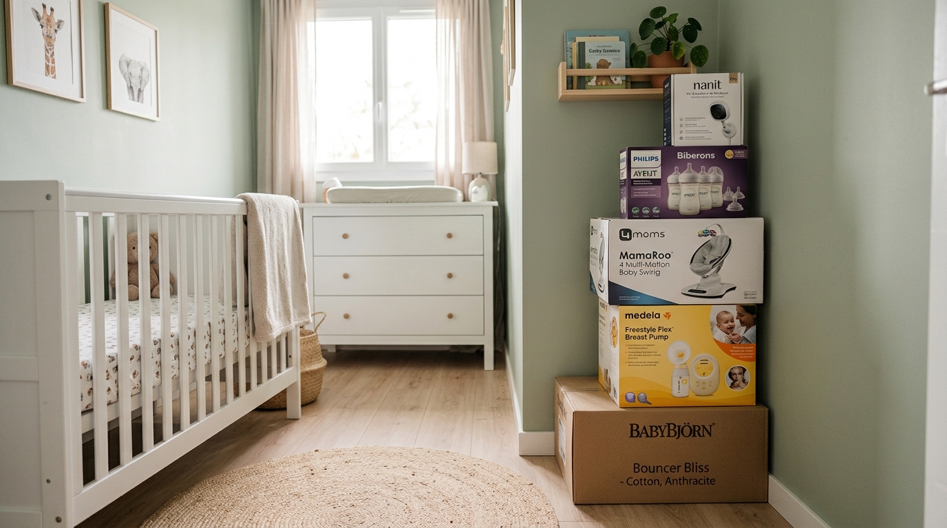 J’ai dépensé 400 € d’articles de puériculture avant la naissance : six mois plus tard, cinq cartons n’avaient toujours pas été ouverts