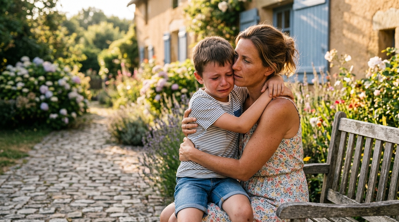 J’ai laissé le journal de 20 heures allumé pendant les incendies pour tout expliquer à mon fils : trois jours plus tard, il refusait de sortir dans le jardin
