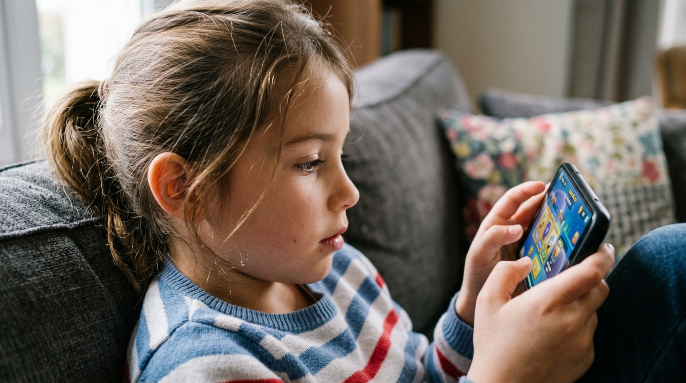 J’ai offert un smartphone à ma fille de 9 ans pour qu’elle arrête de piquer le mien : six mois plus tard, j’ai compris ce que j’aurais dû lui donner à la place