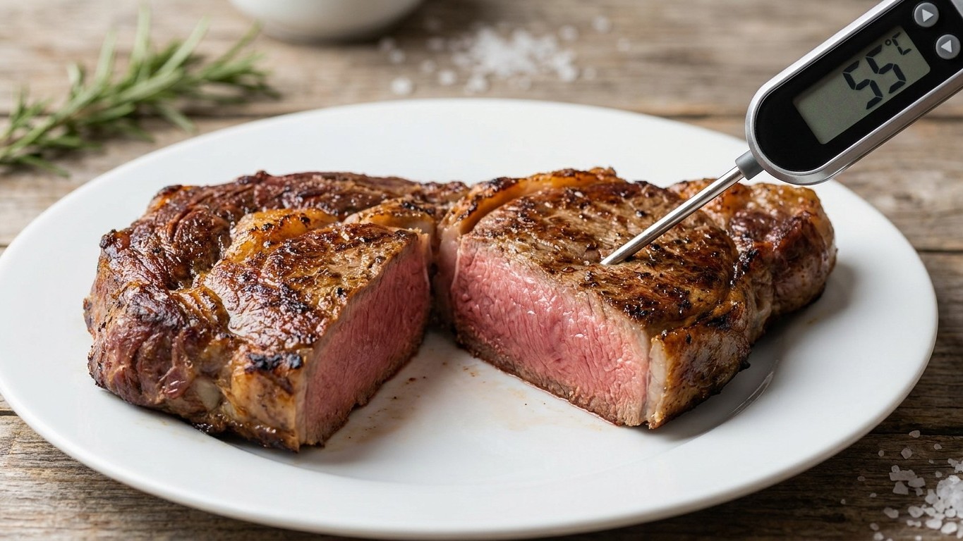 Je mangeais ma viande grillée dès qu'elle était bien dorée : un gynécologue m'a expliqué ce qui restait au cœur du morceau...