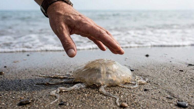 Je pensais qu'une méduse morte sur le sable ne risquait plus rien : le médecin de la plage m'a expliqué ce que ses tentacu...