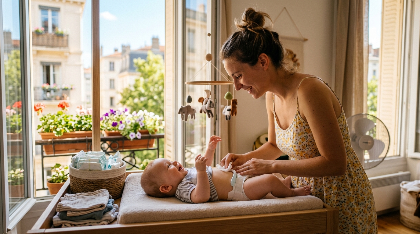 « Je pensais que c’était un truc de grand-mère » : pourquoi cette alternative aux couches jetables séduit les jeunes parents en 2026
