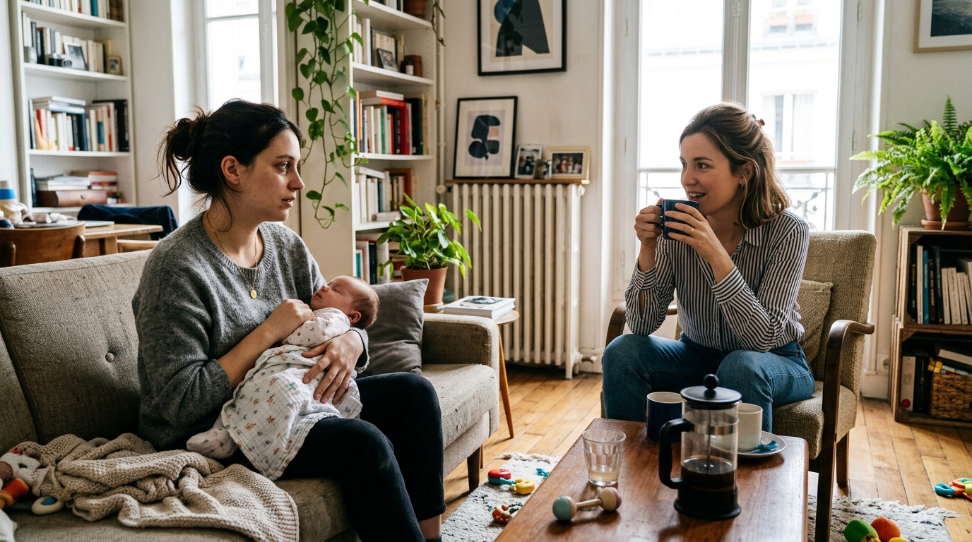 « Le mien faisait déjà ses nuits » : le jour où j’ai entendu cette phrase une fois de trop, j’ai compris ce qu’elle cachait vraiment