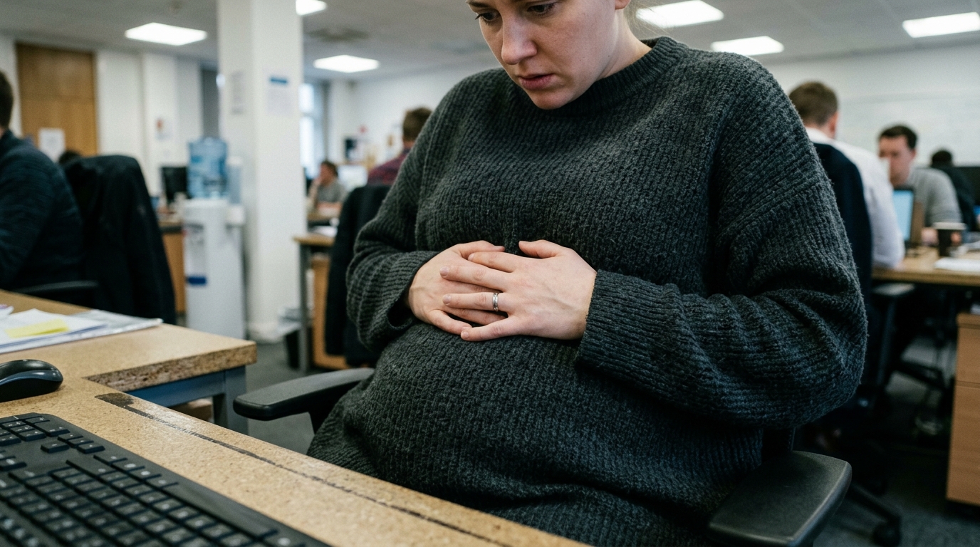 Mon amie cachait son ventre sous des pulls larges au bureau et ce n’est pas par pudeur
