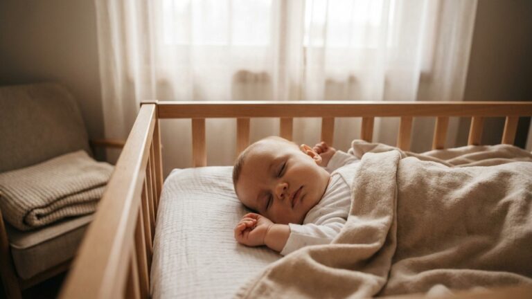 Tout le monde pense qu'un bébé de 4 mois qui se réveille cinq fois par nuit réclame à manger : ses cycles viennent pourtan...