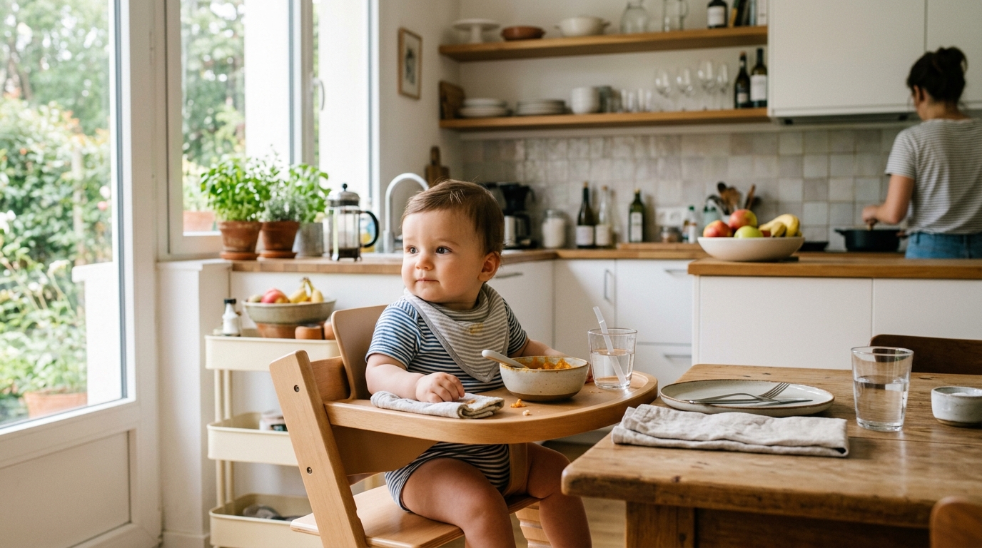 Bébé dévore un jour et refuse de manger le lendemain : faut-il s’inquiéter ?