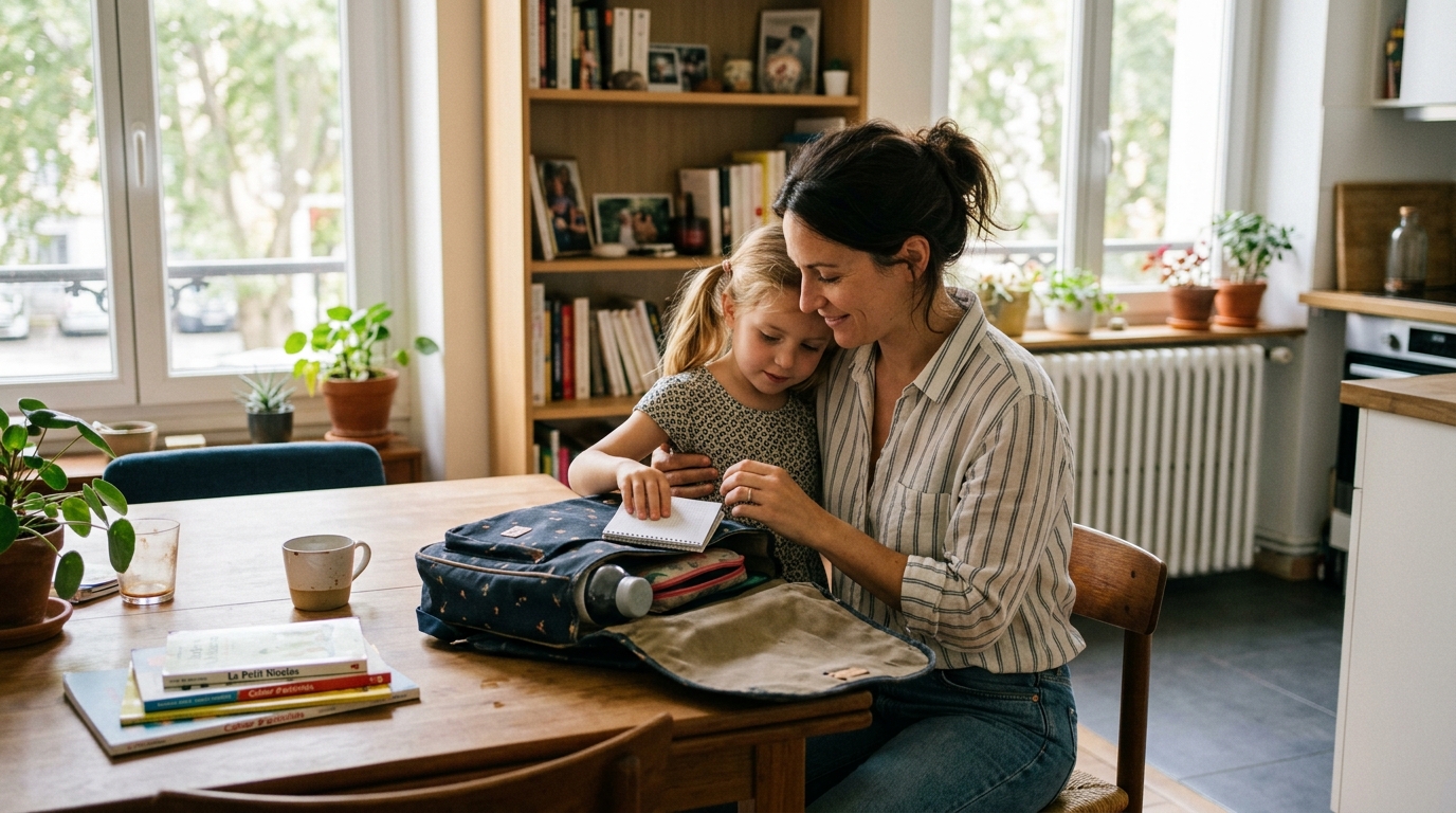« J’ai hâte qu’ils reprennent l’école » : le soir où j’ai préparé les cartables, j’ai compris ce que je refusais de m’avouer