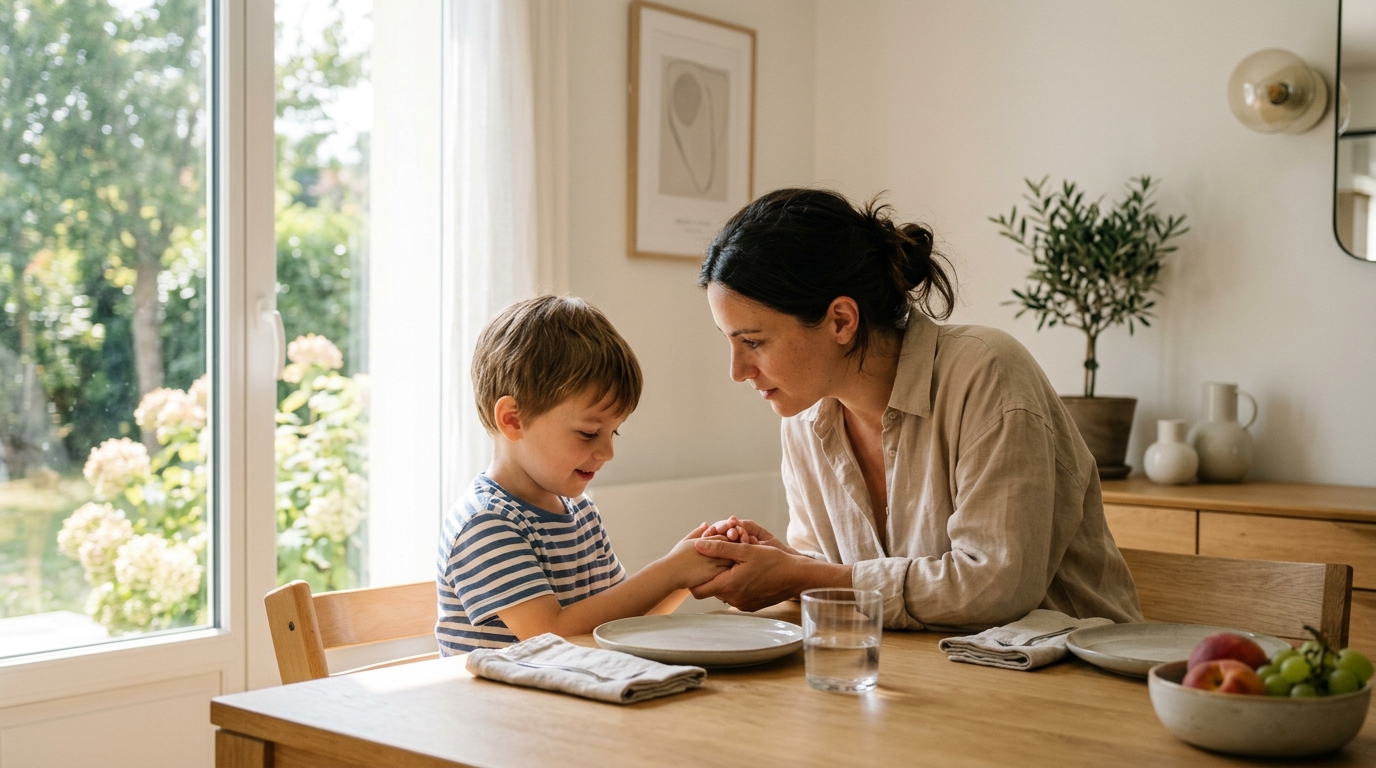 J’encaissais « à notre époque, on aurait pris une claque » à chaque déjeuner de famille : le jour où j’ai compris ce que mon fils en retenait, j’ai arrêté de me taire