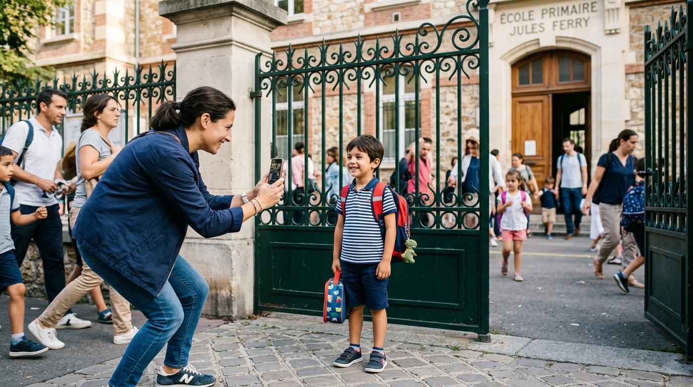 Mon beau-frère a toujours évité un geste que tous les parents font le jour de la rentrée : j’ai souri pendant des années avant de comprendre pourquoi il avait raison