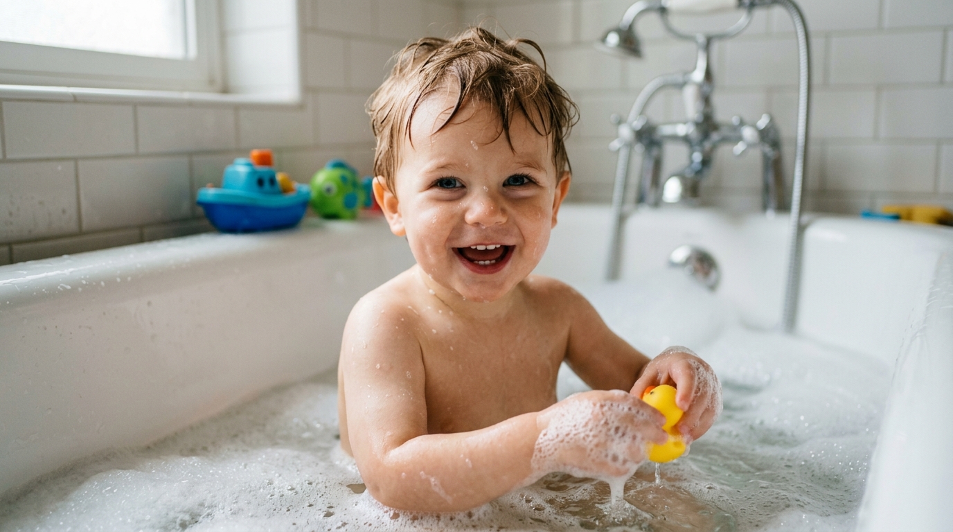 Mon fils toussait chaque nuit depuis des semaines : le pédiatre m’a demandé ce qu’il y avait dans sa baignoire