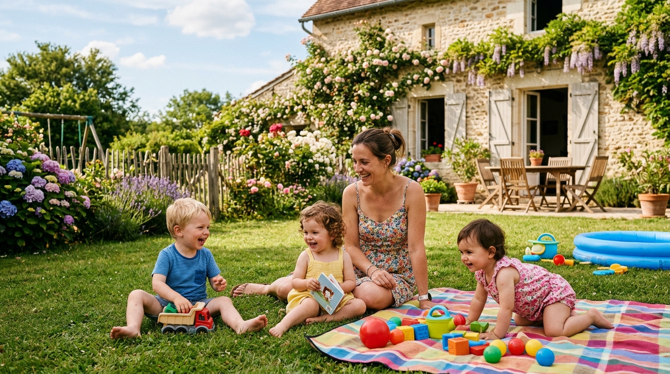 Mon frère a mis sa fille chez une assistante maternelle plutôt qu’en crèche et ce n’est pas une question de place
